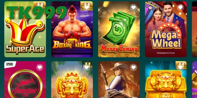 Attractive game collection